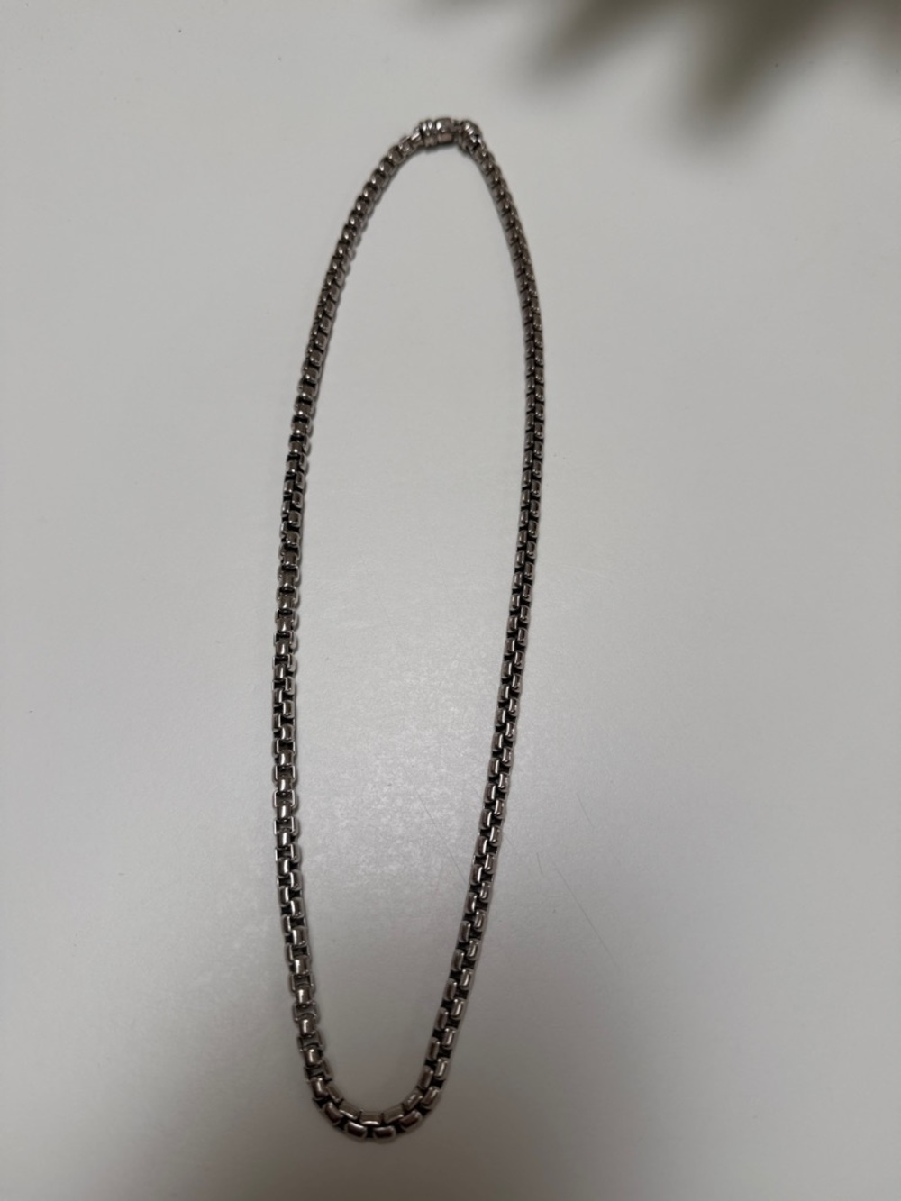 David Yurman Box Chain Necklace